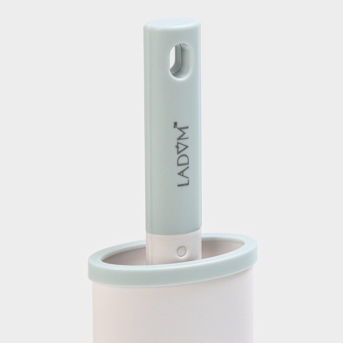 Щётка для одежды и мебели LaDо́m, для удаления шерсти и волос, 30&times;5,5&times;2 см, чехол 20&times;8,5&times;4,5 см