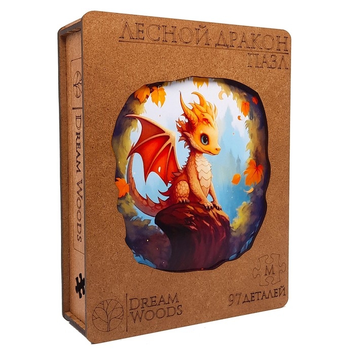 Пазл фигурный &laquo;Лесной дракон&raquo;