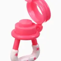 Ниблер (соска для прикорма), с силиконовой сеточкой "Оленята"