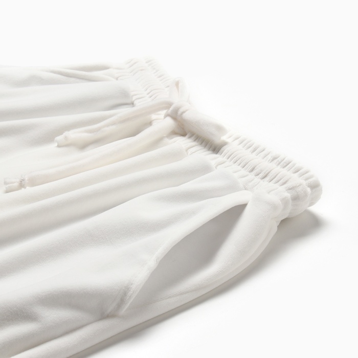 Костюм детский (свитшот, брюки) KAFTAN Plushy р.36 (134-140), белый Костюм детский (свитшот, брюки) KAFTAN Plushy р.36 (134-140), белый