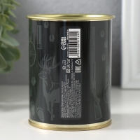 Подарочные носки в банке «Охотника», (внутри носки мужские, цвет чёрный) Подарочные носки в банке «Охотника», (внутри носки мужские, цвет чёрный)