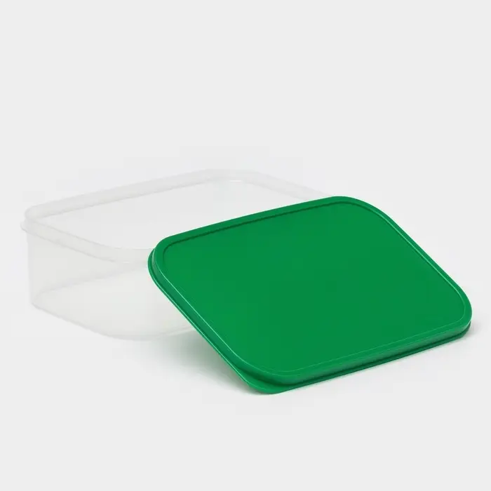 Контейнер пищевой Доляна,1,2 л, цвет зелёный