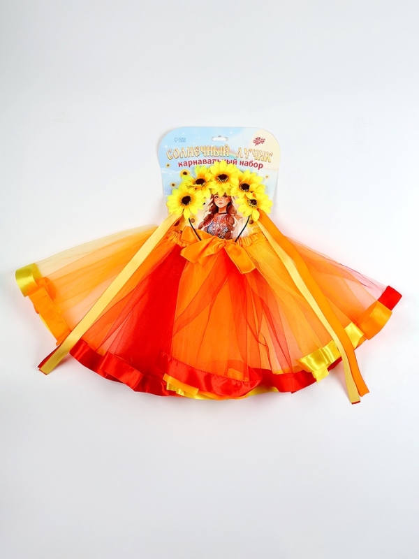Карнавальный набор Карнавальный набор "Солнечный лучик" ободок, юбка
