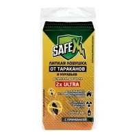 Средство от тараканов SAFEX, клеевая ловушка-домик, двойная, 1 шт.