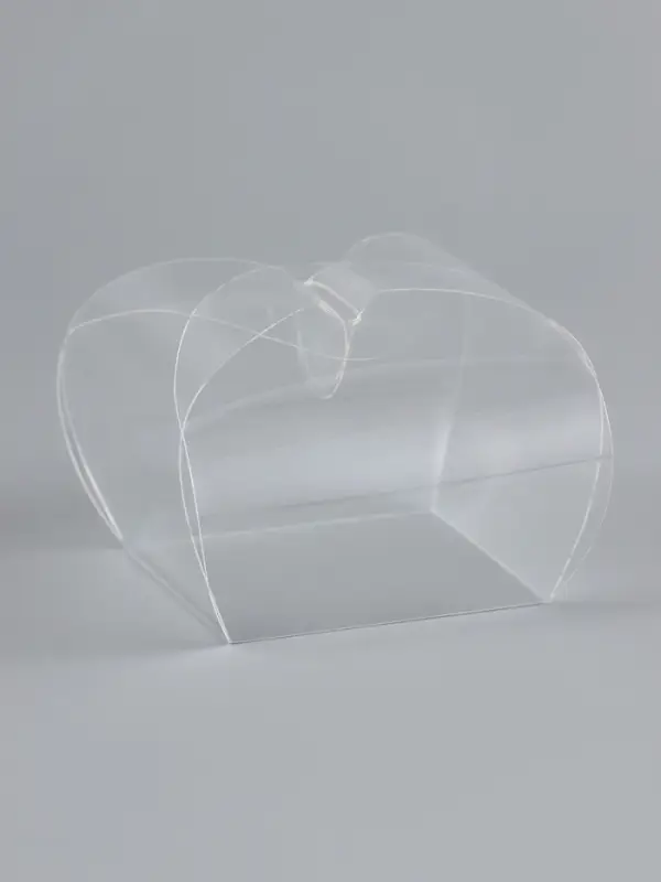 Складная прозрачная коробка из PVC, для упаковки подарков, 4.5&times;4.5&times;4.5 см