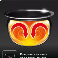 Мультиварка RK601132 Mini со сферической чашей и 7 режимами