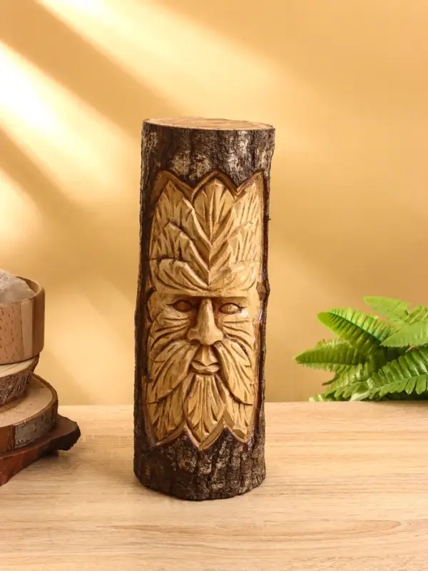 Сувенир "Старец" дерево Джампинис 12х12х30 см