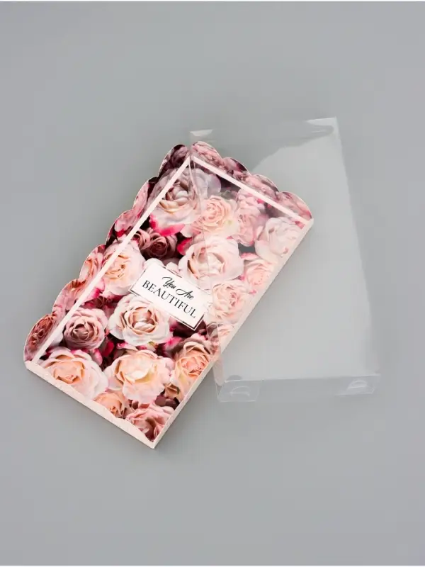 Коробка для печенья, &laquo;Розы&raquo;, 10.5&times;20&times;3 см