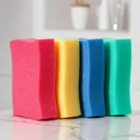 Губка для тела &laquo;Волна&raquo;, 8&times;14&times;4 см, цвет МИКС