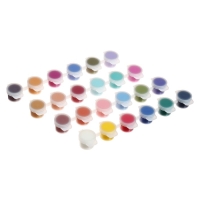 Краска акриловая, набор 24 цвета х 3 мл, Calligrata, морозостойкие, в пакете