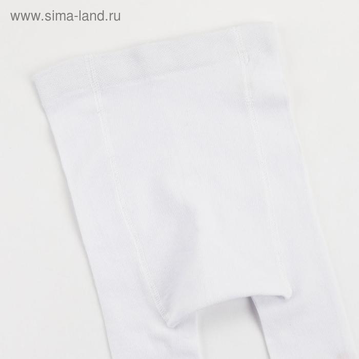 Колготки Крошка Я "Котик", белый, рост 62-68 см