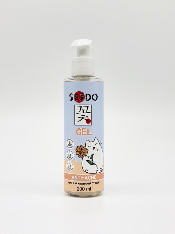 Гель для умывания SENDO от акне anti-acne сleansing gel, 200 мл