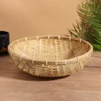 Чаша плетеная, 30 см, бамбук