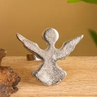 Кольцо для салфеток "Ангелочек" алюминий 6,5х5х4 см