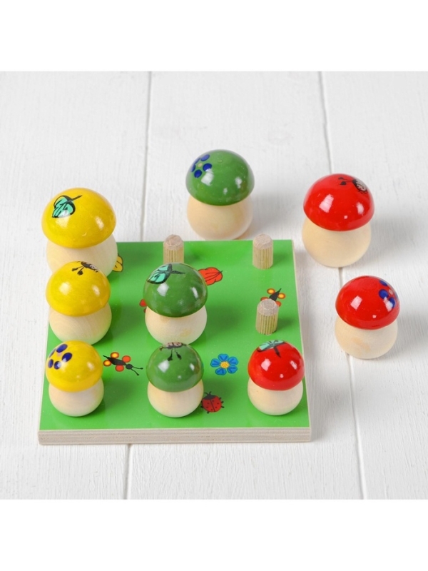 Счётный материал &laquo;Грибочки на полянке&raquo;, набор 9 шт.