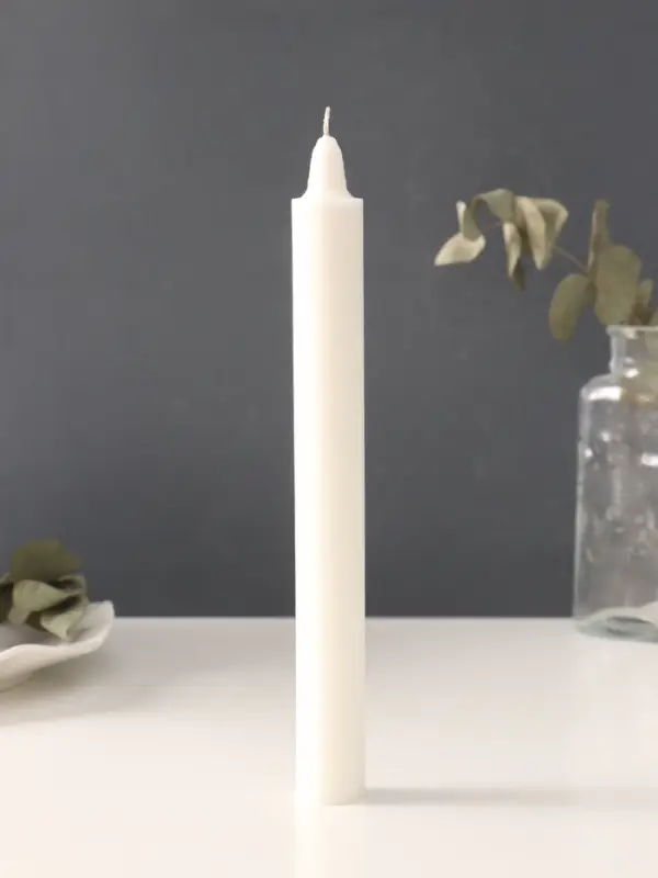Свеча парафиновая хозяйственная, 2.4&times;21 см, 80 г, без аромата