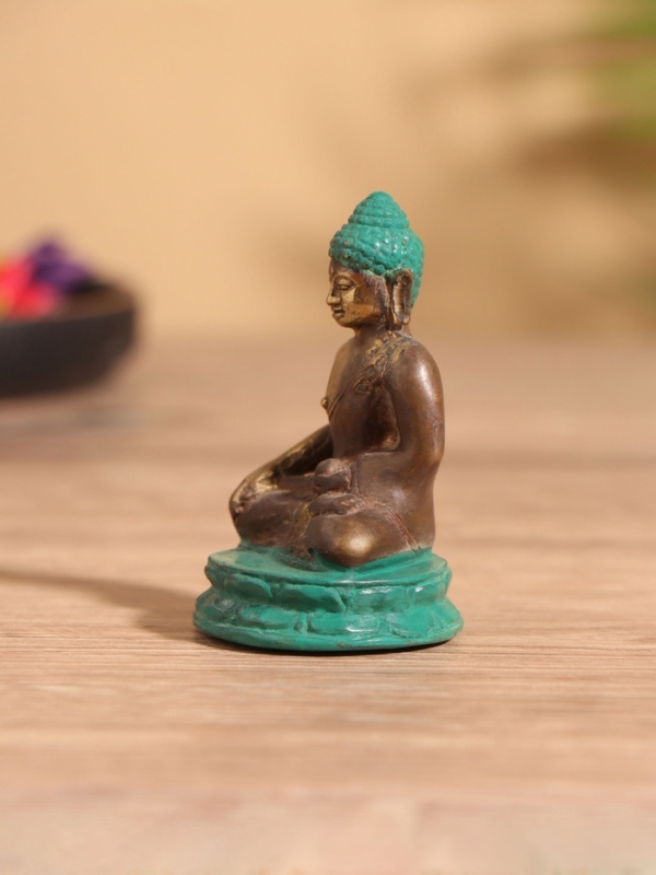 Сувенир бронза "Будда" 3х4х6 см