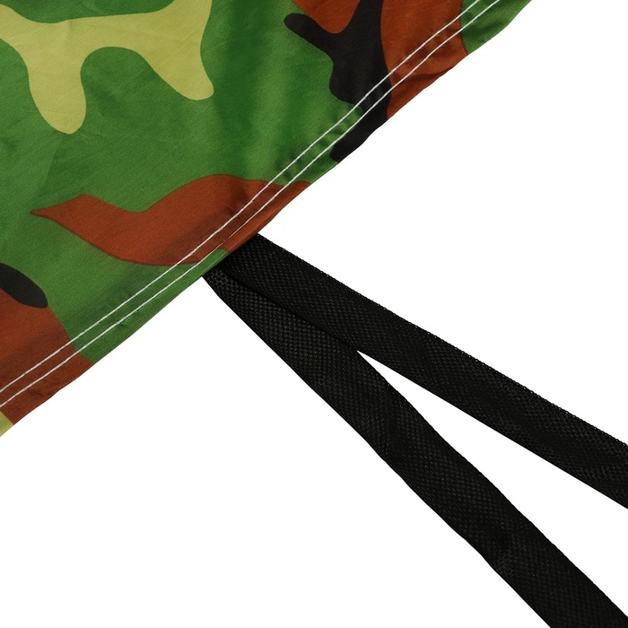 Тент автомобильный, водонепроницаемый, полиэстер, камуфляж хаки, размер L 483*178*119 см