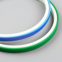 Пяльцы для вышивания, d = 14/16 см, цвет зелёный