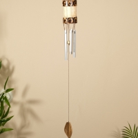 Музыка ветра "Цилиндр" дерево, алюминий 6х6х70 см