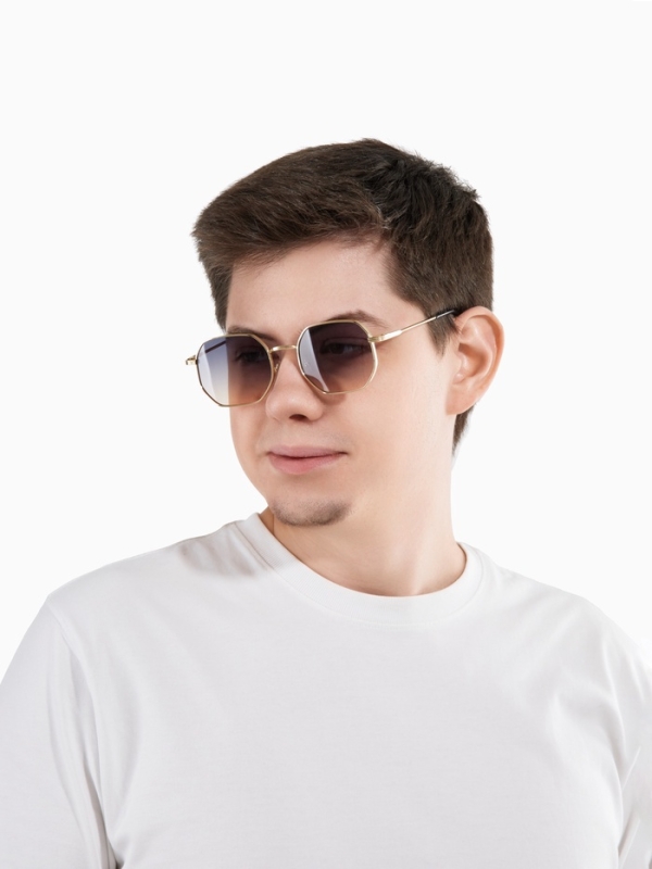 Очки солнцезащитные uv 400, дужка 12.8 см, ширина 12.8 см, линза 4.6×5.4 см Очки солнцезащитные uv 400, дужка 12.8 см, ширина 12.8 см, линза 4.6×5.4 см