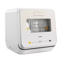 Компактная настольная посудомоечная машина CDWC421BE-i Wi-Fi