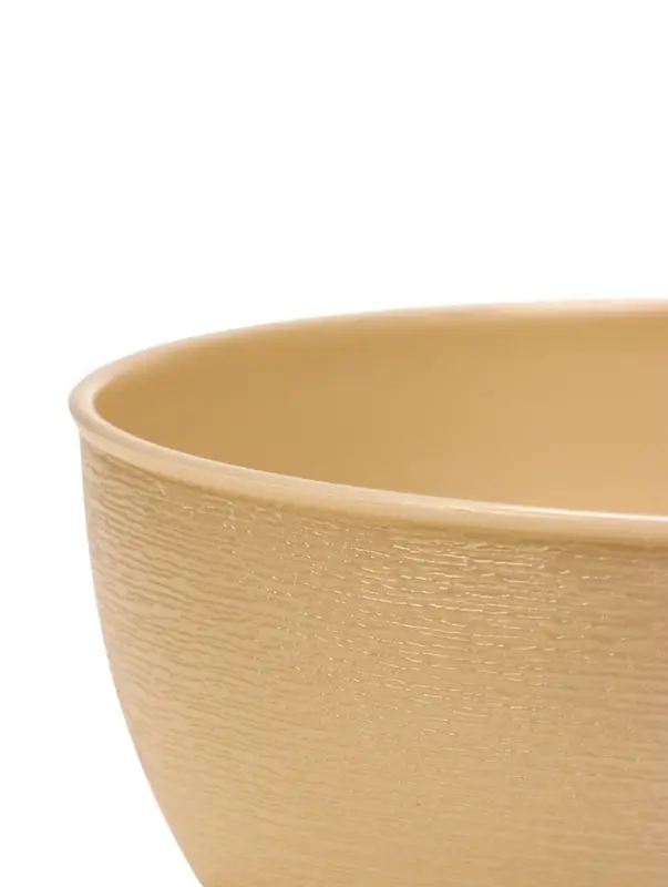 Горшок для цветов с поддоном 0,8 л d14 см h8 см "Фиалочка" кремовый