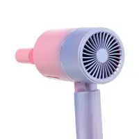Фен LF-23, 800 Вт, 2 скорости, складная ручка, розово-сиреневый