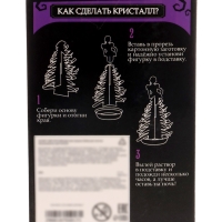 ЭВРИКИ Набор для опытов "Выращивание кристаллов", мрачная девочка