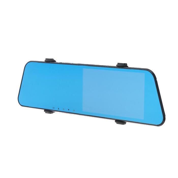 Видеорегистратор Cartage, 2 камеры, HD 1080P, размер 29&times;8 см, IPS 5.0, обзор 170&deg;