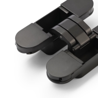 Петля скрытой установки LOCKLAND, 30х110 мм, с 3D-регулированием, цвет графит