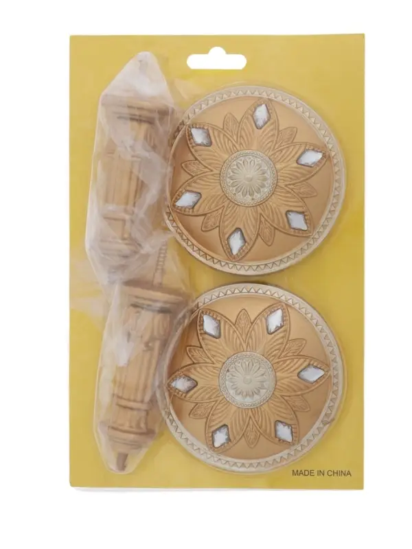 Крючок для штор CAPPIO KS032, d=98 мм, цвет золото с серебром, 2 шт