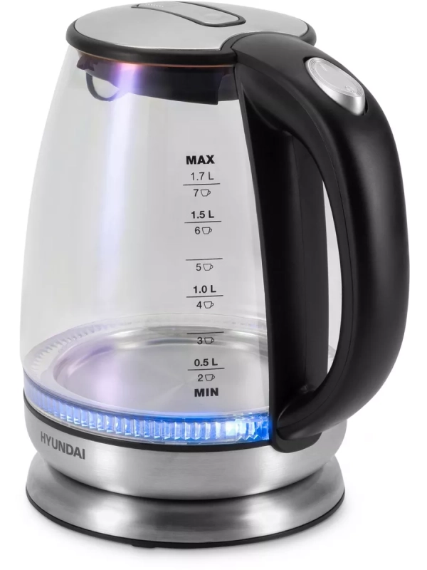 Чайник HYK-G8800 1.7л. 2200Вт серебристый