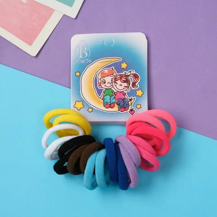 Резинка для волос "Амурные дела" (набор 20 шт) парочка, 2,5 см