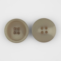 Набор пуговиц, 4 прокола, d = 22 мм, 10 шт, цвет серо-коричневый Набор пуговиц, 4 прокола, d = 22 мм, 10 шт, цвет серо-коричневый