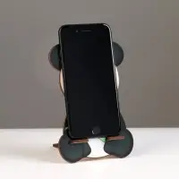 Подставка под телефон &laquo;Панда&raquo;, дерево