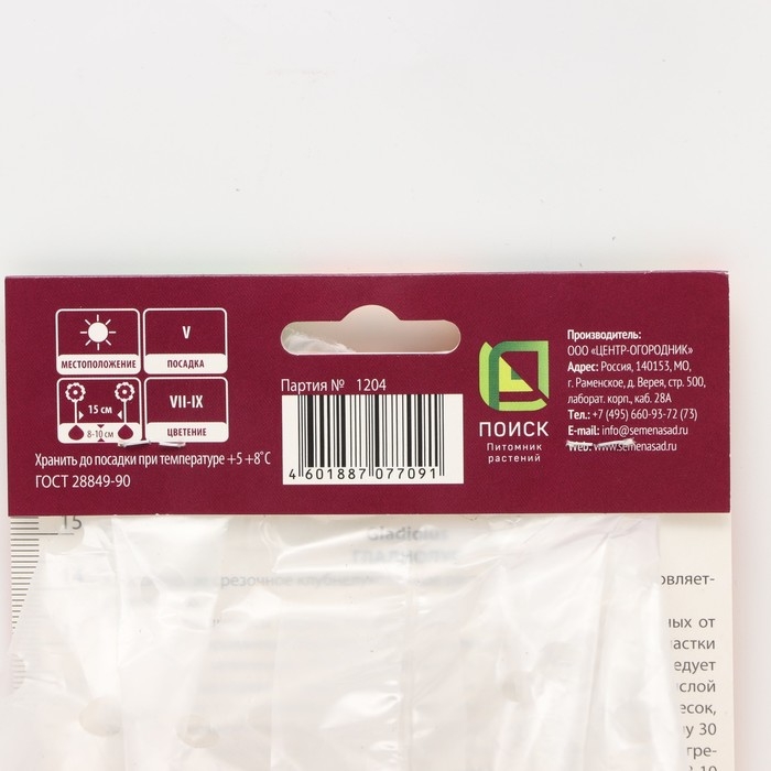 Гладиолус крупноцветковый «Джессика», луковица цветов в пакете с перфорацией, р-р 10/12, 10 шт. Гладиолус крупноцветковый «Джессика», луковица цветов в пакете с перфорацией, р-р 10/12, 10 шт.