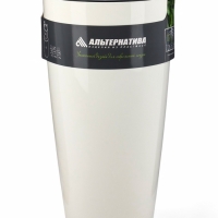 Кашпо "Рондо" 35л (со вставкой 15л), белый