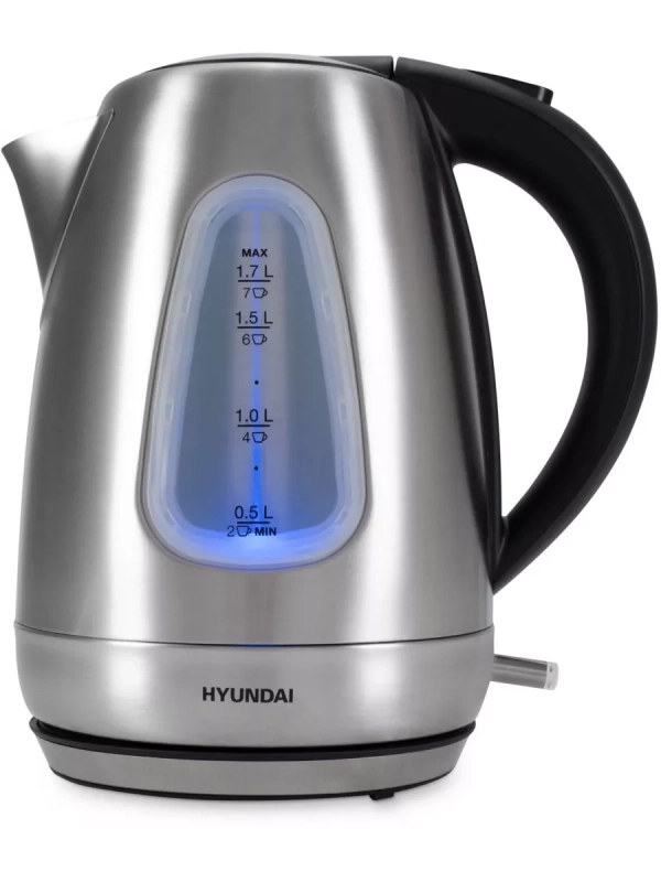 Чайник HYK-S7407 1.7л. 2200Вт серебристый