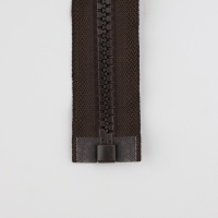 Молния «Трактор», №8, разъёмная, замок автомат, 90 см, цвет коричневый Молния «Трактор», №8, разъёмная, замок автомат, 90 см, цвет коричневый