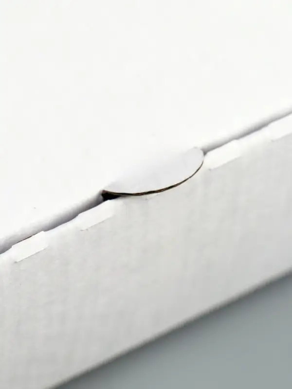 Упаковка для пиццы, белая, 36 х 36 х 6 см