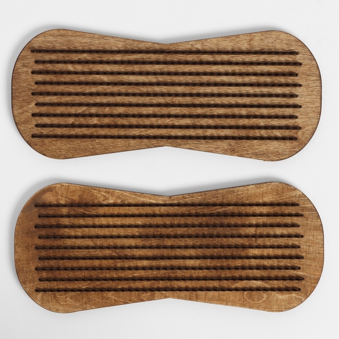Садху, доска с гвоздями из дерева, для йоги, 2 шт