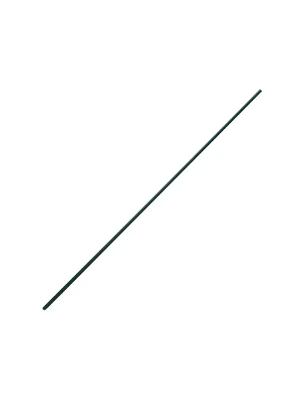 Колышек для подвязки растений, h=100 см, d=1 см, металл, зелёный, Greengo
