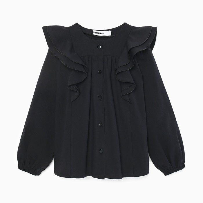 Рубашка детская KAFTAN, р. 38 (146-152), черный