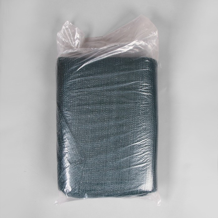 Сетка затеняющая, 10 &times; 3 м, плотность 80 г/м&sup2;, зелёная, в наборе 27 клипс