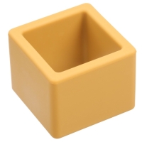 Развивающая игрушка - сортер &laquo;Изучаем фигуры&raquo;, пищевой силикон, цвет бежевый, Mum&Baby