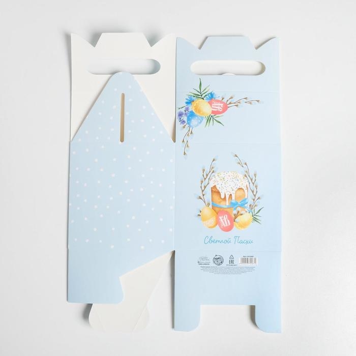 Коробка кондитерская складная, упаковка &laquo;Светлой Пасхи&raquo;, 14 х 14 х 14 см
