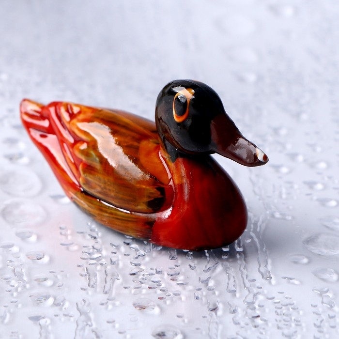 Сувенир &laquo;Уточки мандаринки&raquo; талисман фен-шуй, 1,5 &times; 3,5 &times; 5,5 см, набор 2 шт.