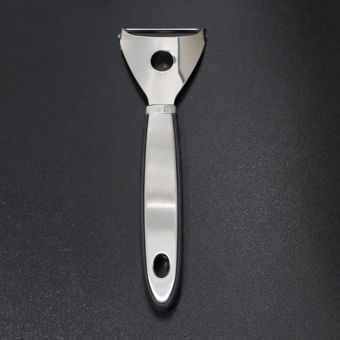 Овощечистка Доляна Blаde, 18 см, ручка sоft tоuch, цвет чёрный