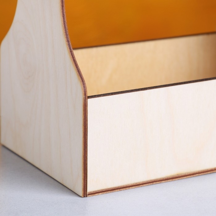 Кашпо деревянное 20×12.5×20 см Стелла Моно, ручка верёвка, натуральный Дарим Красиво Кашпо деревянное 20×12.5×20 см Стелла Моно, ручка верёвка, натуральный Дарим Красиво